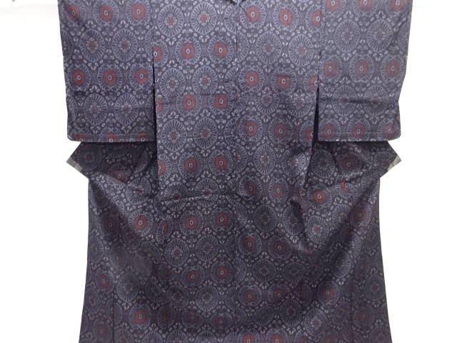 JAPANESE KIMONO / HITOE MAWATA OJIYA TSUMUGI 